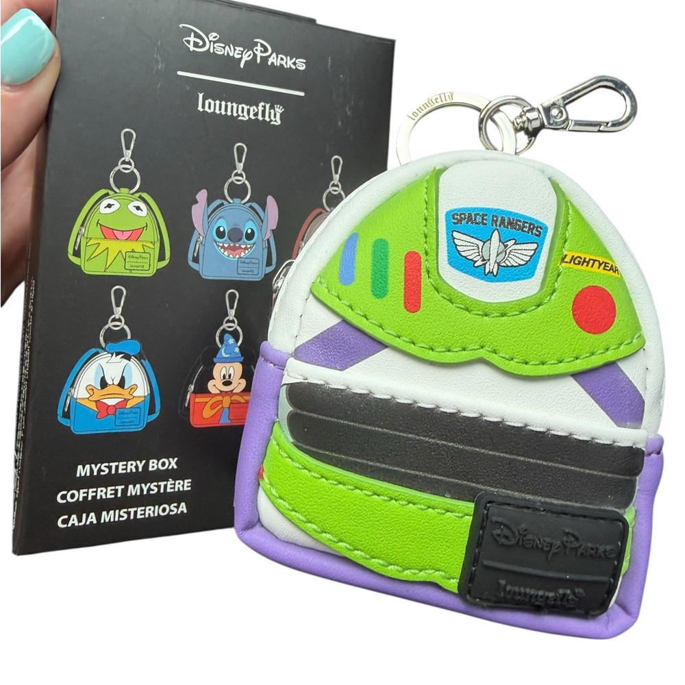 NEW Disney Parks Loungefly Micro Mini Bag Charm - Buzz Light Year